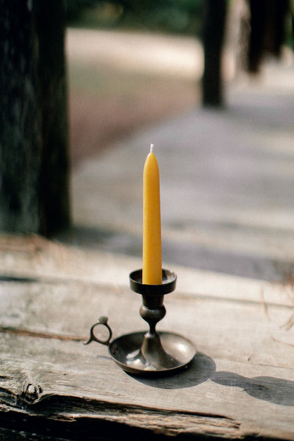 Pure Beeswax Taper Candles