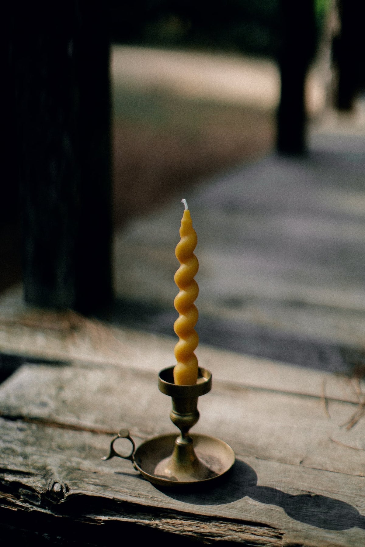 Pure Beeswax Taper Candles