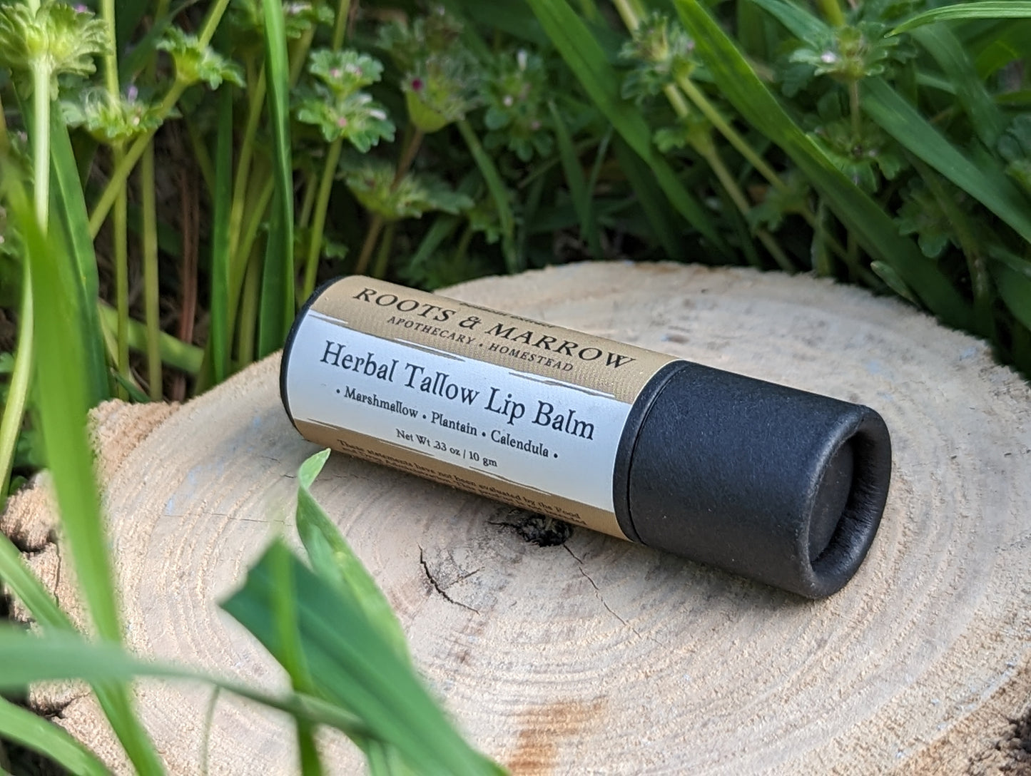 Herbal Tallow Lip Balm