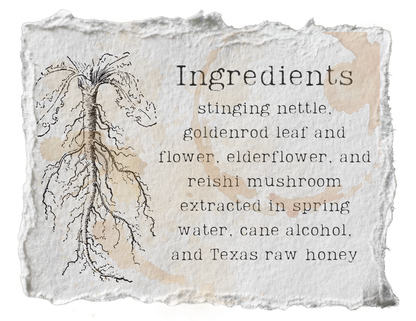 Rites of Spring Allergy Elixir