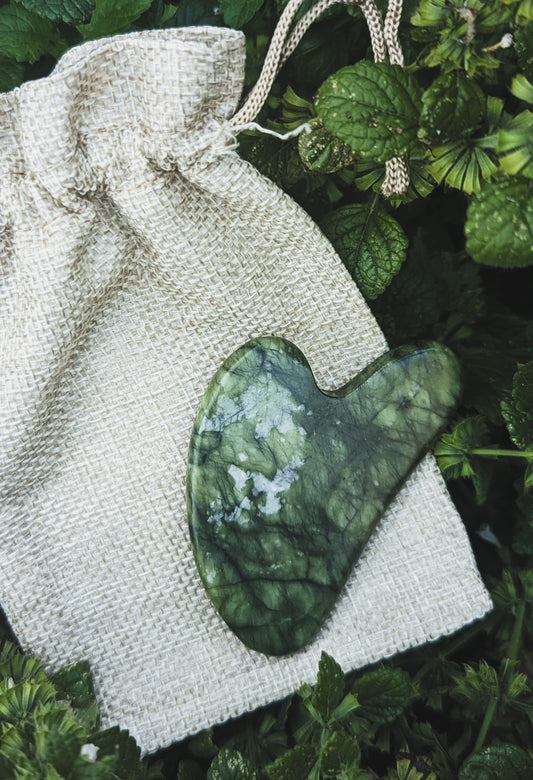 Jade Gua Sha Massage Tool