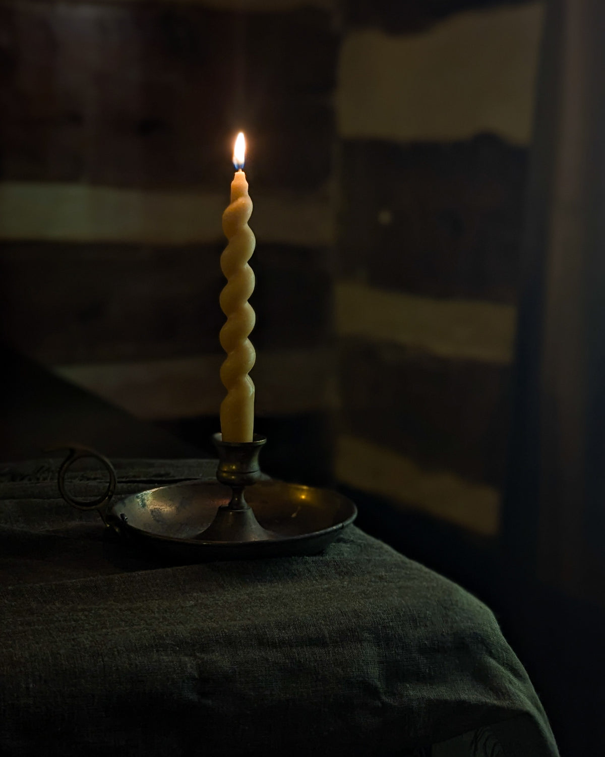 Pure Beeswax Taper Candles